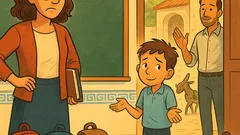 Ανέκδοτο: «Κωστάκη, γιατί άργησες σήμερα;»