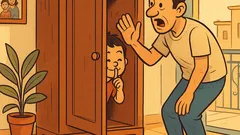 Ανέκδοτο: Κρυφτό με τον Γιωργάκη στην ντουλάπα