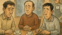 Ανέκδοτο: Τρεις φίλοι στο καφενείο, σιωπή… Wi‑Fi;