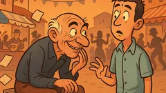 Ανέκδοτο: Σε πανηγύρι, «Μπάρμπα, πόσα χρόνια έχεις;»