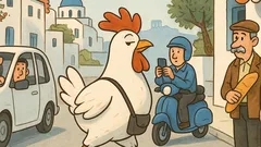 Ανέκδοτο: Γιατί η κότα περνά τον δρόμο;