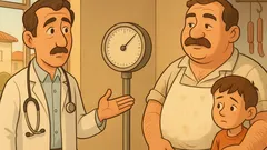 Ανέκδοτο: Ο κρεοπώλης πάει τον γιο στον γιατρό