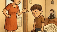 Ανέκδοτο: Μαμά, ο δάσκαλος με έβαλε τέταρτο