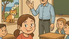 Ανέκδοτο: Ο δάσκαλος ρωτάει την Μπουμπού…