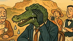 Ανέκδοτο: Κροκοδείλια δάκρυα...