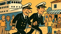 Ανέκδοτο: Γιατί ο καπετάνιος και ο υποπλοίαρχος έφυγαν