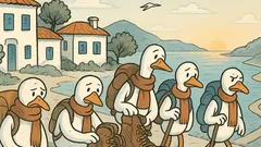 Ανέκδοτο: Γιατί πετάνε τα αποδημητικά;