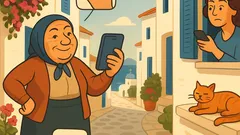 Ανέκδοτο: Γιαγιά, ξέρεις να στέλνεις μηνύματα;