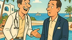 Ανέκδοτο: Γιατρός συναντά δικηγόρο σε VIP θέρετρο